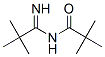 Propanamide,  N-(1-imino-2,2-dimethylpropyl)-2,2-dimethyl- Struktur