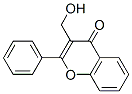 3-(hydroxymethyl)-2-phenyl-chromen-4-one Struktur