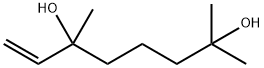 2,6-dimethyloct-7-ene-2,6-diol  Struktur