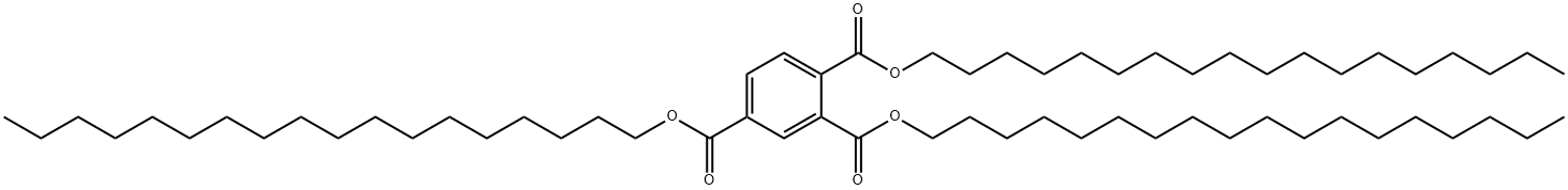 Benzene-1,2,4-tricarboxylic acid=Trioctadecyl Struktur