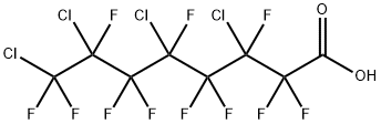 3,5,7,8-TETRACHLOROPERFLUOROOCTANOIC ACID Struktur