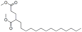 2-Tetradecylpentanedioic acid dimethyl ester Struktur