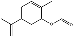 2-methyl-5-(1-methylvinyl)cyclohex-2-en-1-yl formate Struktur