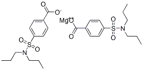 magnesium 4-[(dipropylamino)sulphonyl]benzoate Struktur