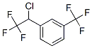 1-(1-chloro-2,2,2-trifluoro-ethyl)-3-(trifluoromethyl)benzene Struktur