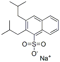 sodium diisobutylnaphthalene-1-sulphonate Struktur