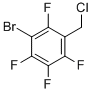 3-BROMO-2,4,5,6-TETRAFLUOROBENZYLCHLORIDE Struktur