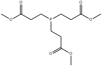 3-[BIS-(2-METHOXYCARBONYL-ETHYL)-PHOSPHANYL]-PROPIONIC ACID METHYL ESTER Struktur