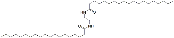 N,N'-(1,2-Ethanediyl)bis(nonadecanamide) Struktur