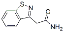 1,2-Benzisothiazole-3-acetamide Struktur