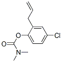 (4-chloro-2-prop-2-enyl-phenyl) N,N-dimethylcarbamate Struktur