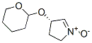 2H-Pyrrole,3,4-dihydro-4-[(tetrahydro-2H-pyran-2-yl)oxy]-,1-oxide,(4S)-(9CI) Struktur