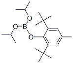 Bis(isopropyloxy)[[2,6-bis(1,1-dimethylethyl)-4-methylphenyl]oxy]borane Struktur