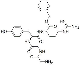 glycyl-glycyl-tyrosyl(O-benzyl)-arginine Struktur