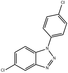 5-Chloro-1-(4-chlorophenyl)-1H-benzotriazole Struktur