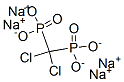 (dichloromethylene)bisphosphonic acid, sodium salt Struktur