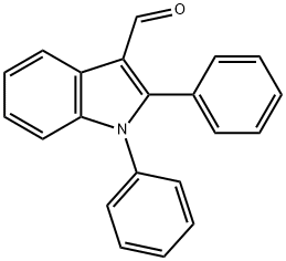 1,2-DIPHENYL-1H-INDOLE-3-CARBALDEHYDE Struktur