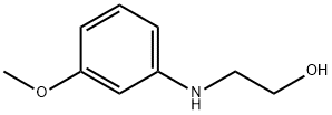 2-(3-METHOXY-PHENYLAMINO)-ETHANOL Struktur