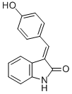 3-(4-HYDROXYBENZYLIDENYL)INDOLIN-2-ONE Struktur