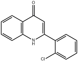 2-(2-CHLORO-PHENYL)-1H-QUINOLIN-4-ONE Struktur