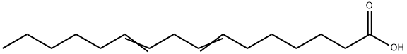 hexadeca-7,10-dienoic acid Struktur