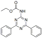 N-(4,6-Diphenyl-1,3,5-triazin-2-yl)carbamic acid ethyl ester Struktur