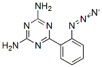 2,4-Diamino-6-(2-azidophenyl)-1,3,5-triazine Struktur