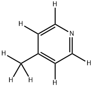 4-METHYLPYRIDINE-D7 Struktur