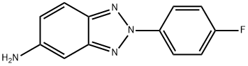 2-(4-FLUORO-PHENYL)-2H-BENZOTRIAZOL-5-YLAMINE Struktur