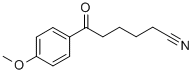 6-(4-METHOXYPHENYL)-6-OXOHEXANENITRILE Struktur