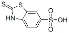 2,3-dihydro-2-thioxobenzothiazole-6-sulphonic acid Struktur