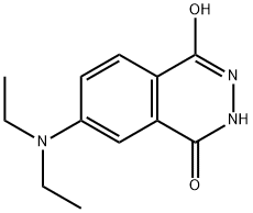 6-(diethylamino)-2,3-dihydrophthalazine-1,4-dione Struktur