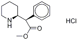 D-erythro-Methylphenidate Hydrochloride Struktur