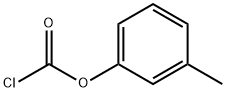 3-METHYLPHENYL CHLOROFORMATE Struktur