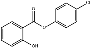 4-chlorophenyl salicylate Struktur