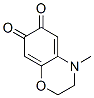 3,4-Dihydro-4-methyl-2H-1,4-benzoxazine-6,7-dione Struktur