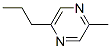 2-methyl-5-propyl-pyrazine Struktur