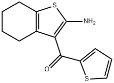 [2-AMino-4,5,6,7-tetrahydrobenzo[b]thiophen-3-yl]thiophen-2-ylMethanone Struktur