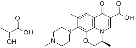 LEVOFLOXACIN LACTATE Struktur