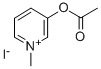 Pyridinium, 3-hydroxy-1-methyl-, iodide, acetate Struktur