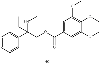 DESMETHYL TRIMEBUTINE HCL Struktur