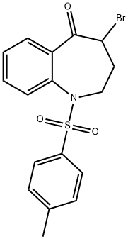 4-BROMO-1-(TOLUENE-4-SULFONYL)-1,2,3,4-TETRAHYDROBENZO[B]AZEPIN-5-ONE