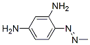 m-Phenylenediamine, 4-(methylazo)- (8CI) Struktur