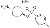 TRANS-4-AMINOCYCLOHEXYL P-TOLUNESULPHONATE HBR Struktur