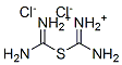 thiodiformamidinium dichloride Struktur