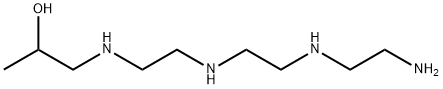 1-[[2-[[2-[(2-aminoethyl)amino]ethyl]amino]ethyl]amino]propan-2-ol Struktur