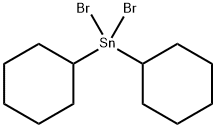 DICYCLOHEXYLTIN DIBROMIDE Struktur