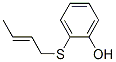 2-(2-Butenylthio)phenol Struktur