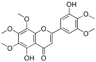 4',5',6,7,8-Pentamethoxy-3',5-dihydroxyflavone Struktur