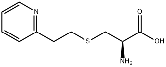 S-(2-(2-pyridinyl)ethyl)-L-cysteine Struktur